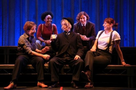 The cast of The Gamblers. Photo: Viktoria Begg 