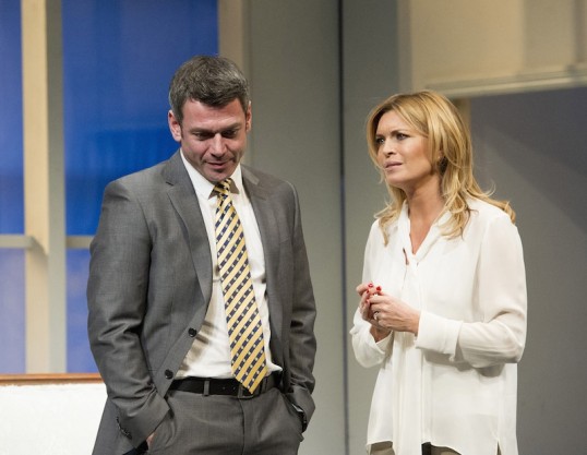 Gray O'Brien (Detective Superintendent Grace) and Tina Hobley (Ashley) in Dead Simple
