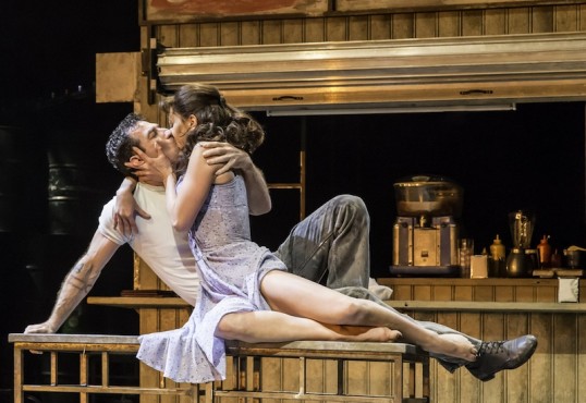 A scene from Matthew Bourne's The Car Man. Photo - Johan Persson