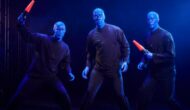 The Blue Man Group in the Bluevolution World Tour. Pic: The BMG